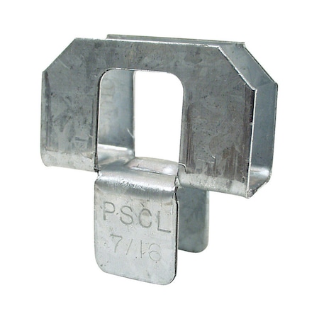 Simpson Strong-Tie Simpson Strong-Tie Galvanized Silver Steel Panel Sheathing Clip For 7/16 250 pk PSCL 7/16